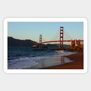 Golden Gate Bridge. Sticker